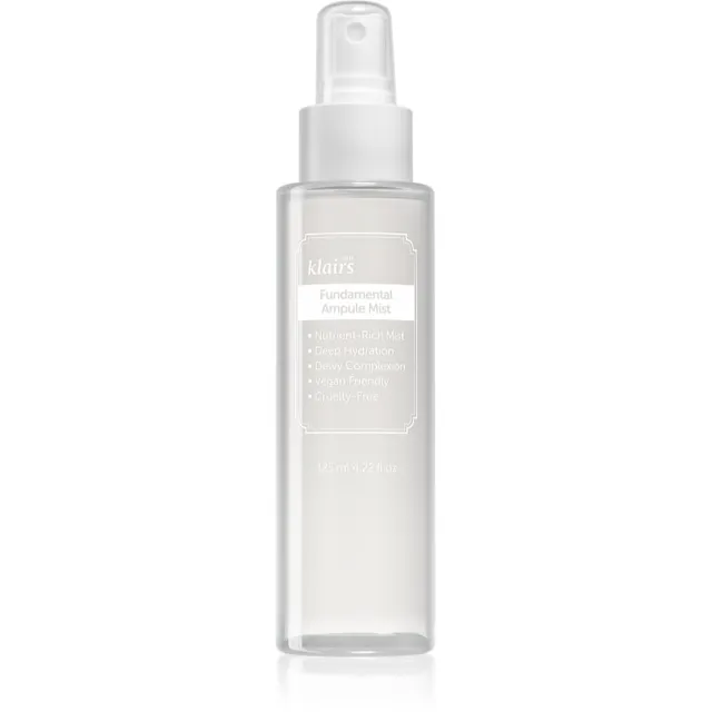 Klairs Fundamental Ampule Mist Antioksüdantne niisutav näoudu 125 ml
