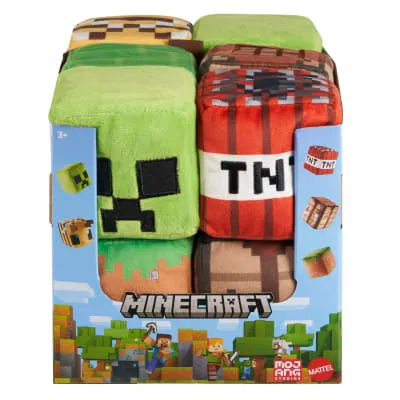 Lelu Minecrafti pehmed kuubikud