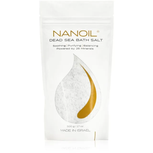 Nanoil Dead sea Bath salt Vannisoolad surnumere mineraalidega 500 g