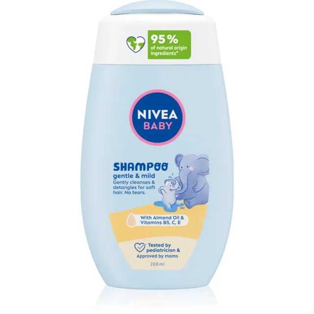 NIVEA BABY Õrn šampoon lastele 200 ml