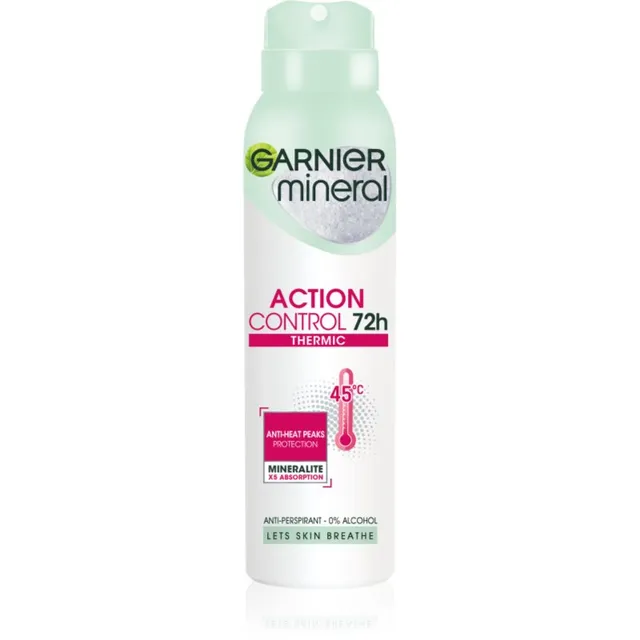Garnier Mineral Action Control Thermic Pihustatav deodorant-antiperspirant 150 ml