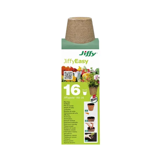 Turbapotid ümar, JIFFY, 16 tk
