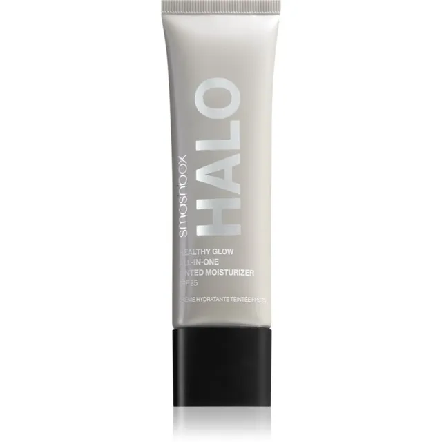 Smashbox Halo Healthy Glow All-in-One Tinted Moisturizer SPF 25 Mini Toonitud kirgastava efektiga niisutuskreem SPF 25 varjund Light Neutral 12 ml