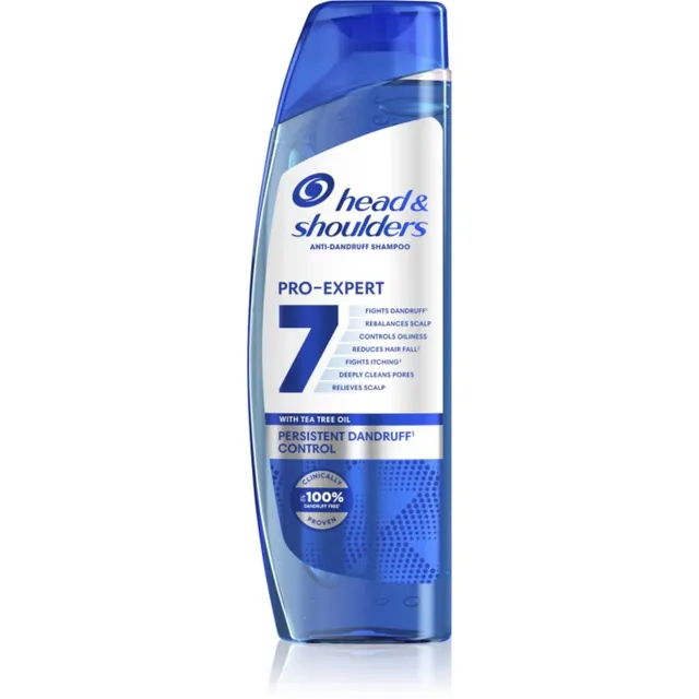 Head & Shoulders Pro-Expert 7 Anti-Dandruff Kõõmavastane šampoon 250 ml