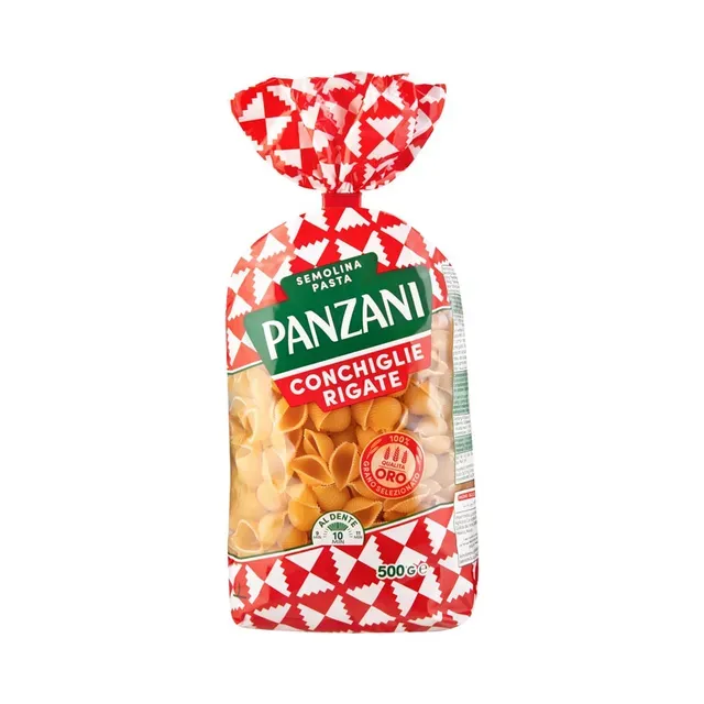 Conchiglie Rigate teokarbid, PANZANI, 500 g
