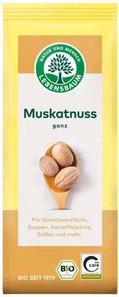 Muskaatpähkel, ökoloogiline