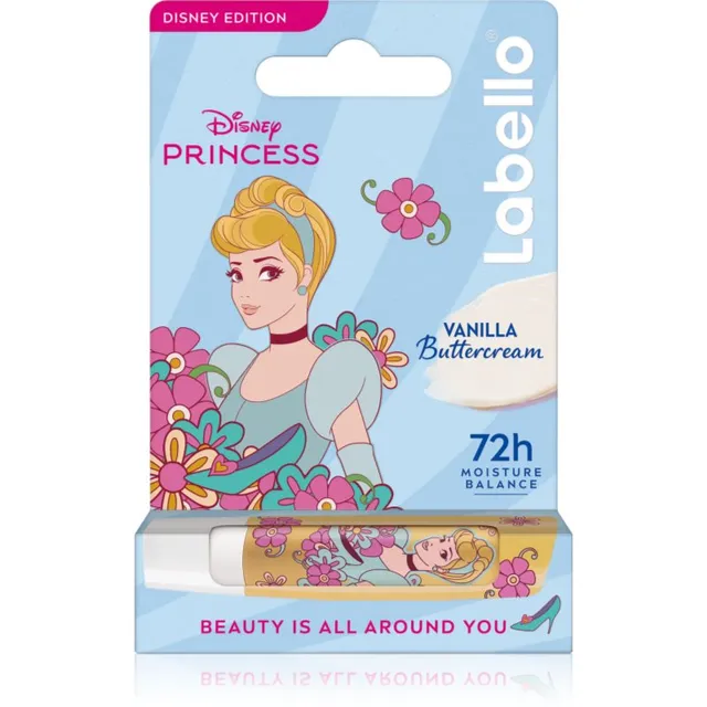 Labello Disney Princess Vanilla Buttercream Niisutav huulepalsam 4.8 g