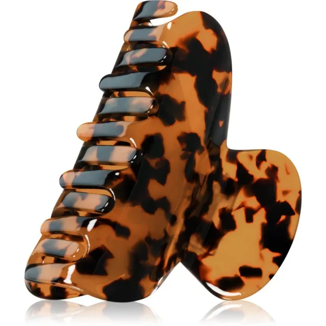 BrushArt Hair Claw clip juukseklamber Tortoise shell dark 1 tk