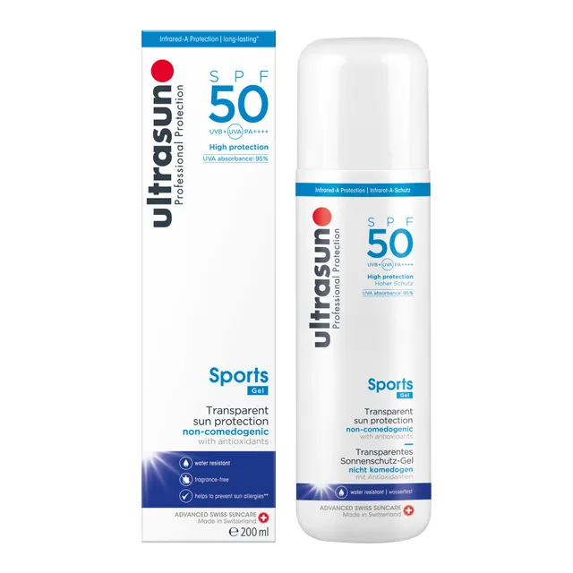 Sports päikesekaitse geel SPF50 200ml