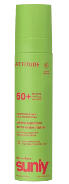 Päikesekaitsesprei lastele SPF50 Watermelon & Coco