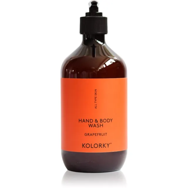 Kolorky Hand & Body Wash Pesugeel kätele ja kehale Grapefruit 490 ml
