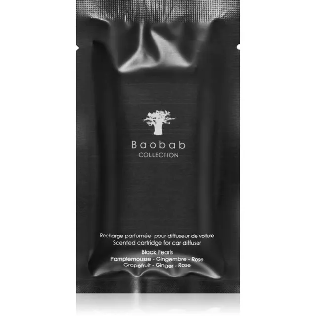 Baobab Collection Black Pearls autoõhu värskendaja täitepakend 1 tk