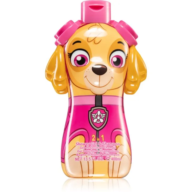 Nickelodeon Paw Patrol Sky Dušigeel ja šampoon kaks-ühes lastele 400 ml