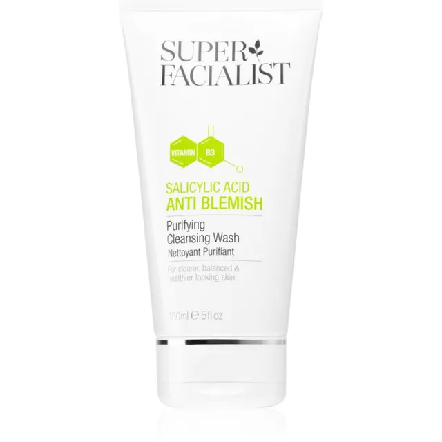 Super Facialist Salicylic Acid Anti Blemish Näopuhastusgeel probleemsele ja rasusele nahale 150 ml