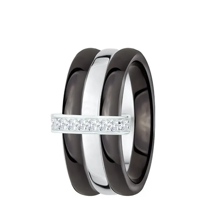 DONDELLA Ceramic Luxzilla Ring (9mm) 18.5