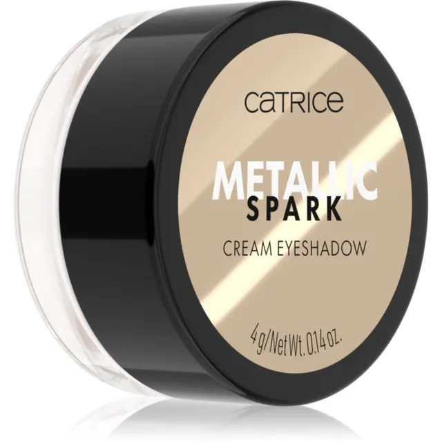 Catrice Metallic Spark Kreemjas lauvärv helendava sära andmiseks varjund 010 Champagne Chic 4 g