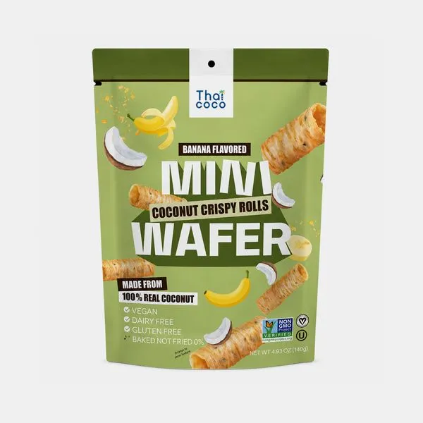 Kookosrullid banaaniga 140g