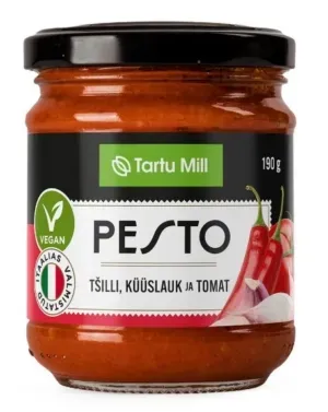 Tartu Mill Pesto Tšilli Küüslauk ja Tomat 190g