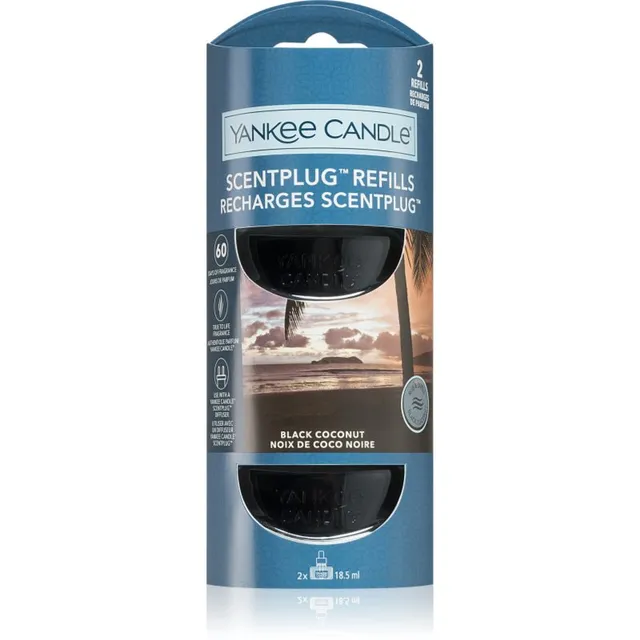 Yankee Candle Black Coconut täide aroomihajutitele 2x18.5 ml