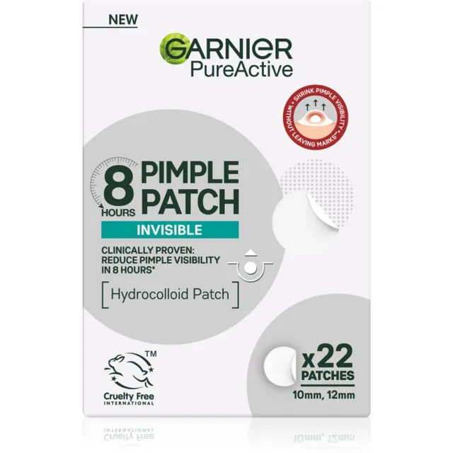Garnier Pure Active Pimple Patch Plaastrid probleemsele nahale akne hoolduseks 22 tk