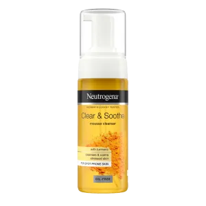 Näopuhastusvaht Neutrogina Clear Soothing kurkumiga 150ml