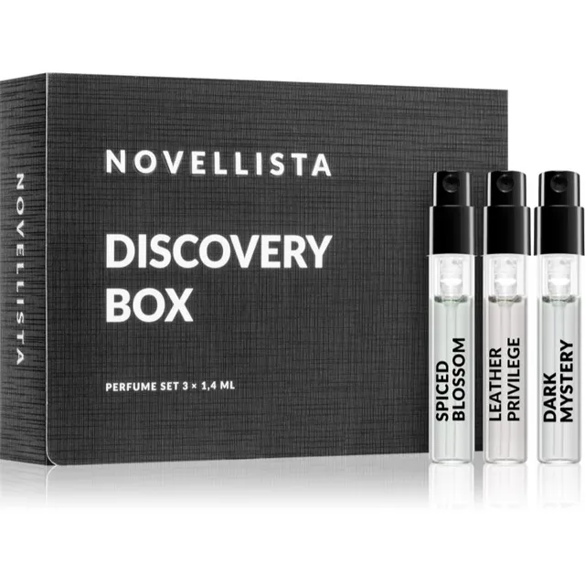 NOVELLISTA Discovery Box Black Edition By NOVELLISTA Parfüümvesi unisex 3x1.4 ml