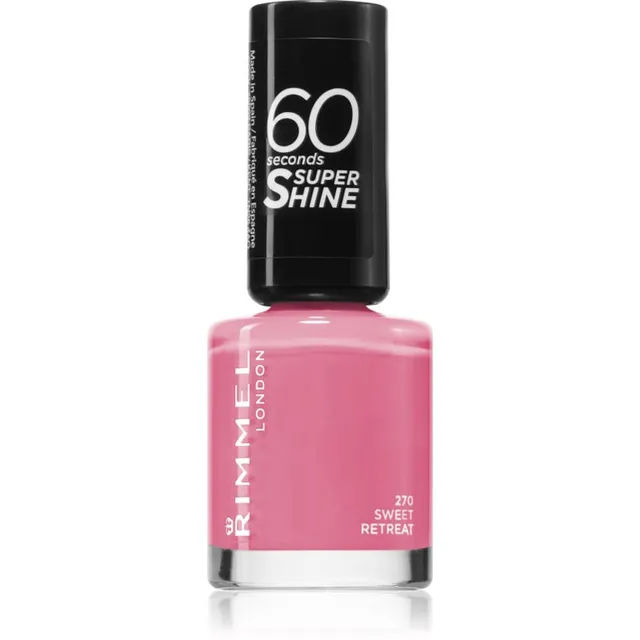 Rimmel 60 Seconds By Rita Ora Küünelakk varjund 270 Sweet Retreat 8 ml