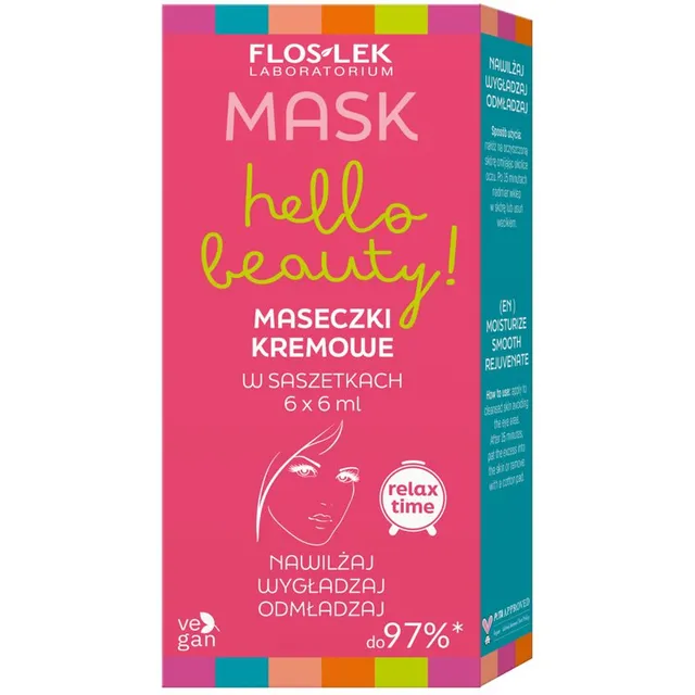 Floslek Laboratorium Hello beauty! Set Kinkekomplekt näomaski pealepanemiseks