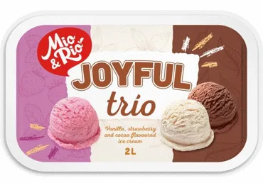 Jäätis van.-kakao-aedmaasik.MIO&RIO 1kg