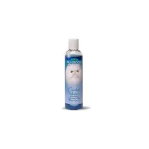 Bio Groom Purrfect White heledamaks muutev ja hooldav šampoon valge või heleda karvaga kassile 236ml
