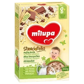 Stracciatella piimapuder šokolaadiükkidega 8K, MILUPA, 250 g