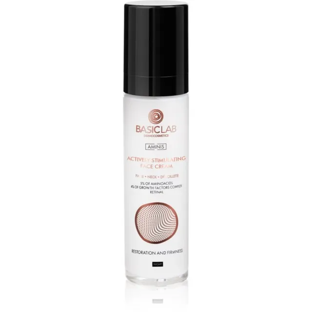 BasicLab Dermocosmetics Aminis Vananemisvastane öökreem aminohapetega 50 ml