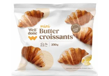 Külm.mini croissant võiga WELL DONE,350g