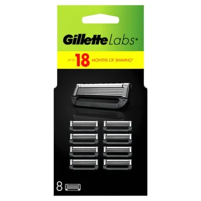 Varuterad Gillette Labs 8tk