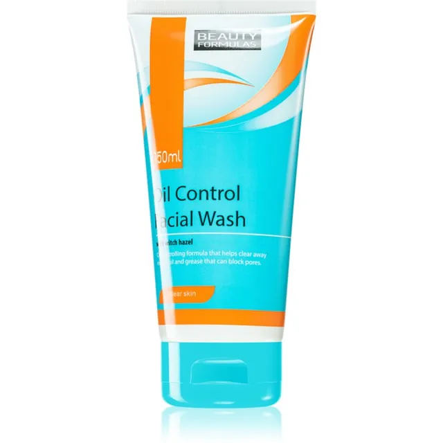 Beauty Formulas Clear Skin Oil Control Puhastav geel rasusele ja probleemsele nahale 150 ml