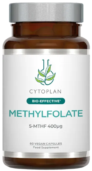 Aktiivne foolhape (metüülfolaat 5-MTHF) 400 µg. Toidulisand