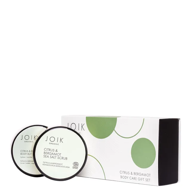 JOIK ORGANIC Tsitruse & Bergamoti kehahoolduse komplekt