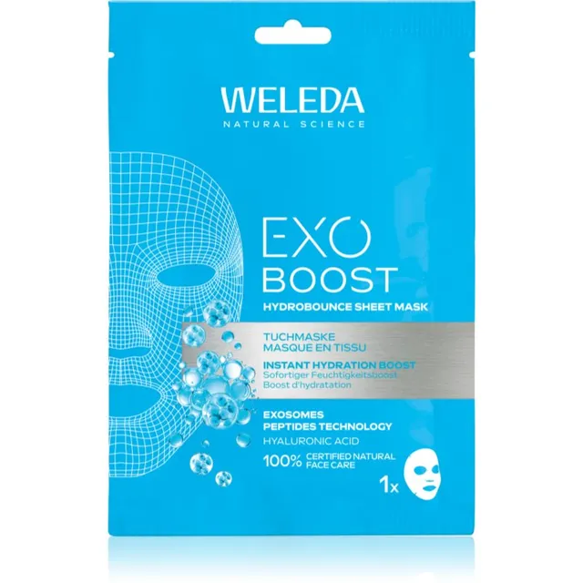 Weleda Exo Boost Niisutav näo lehtmask 20 ml