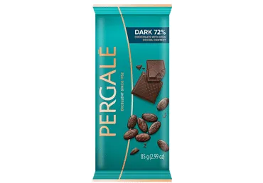Tume šokolaad 72% PERGALE 85g
