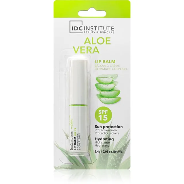 IDC Institute Aloe Vera Huulepalsam SPF 15 2.4 g