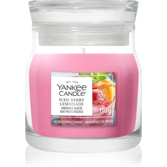 Yankee Candle Iced Berry Lemonade lõhnaküünal Signature 110 g