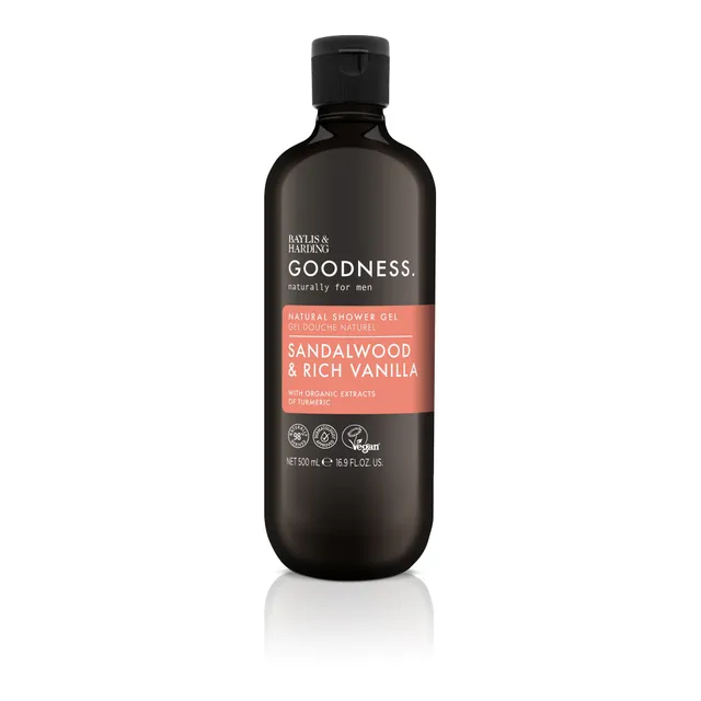 Sandalwood & Rich Vanilla dušigeel meestele 500ml