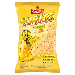 Estrella kart.snäkk Pom-Bear 65g soolaga