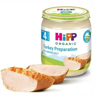Kalkunilihapüree BIO 4+, HIPP, 125 g