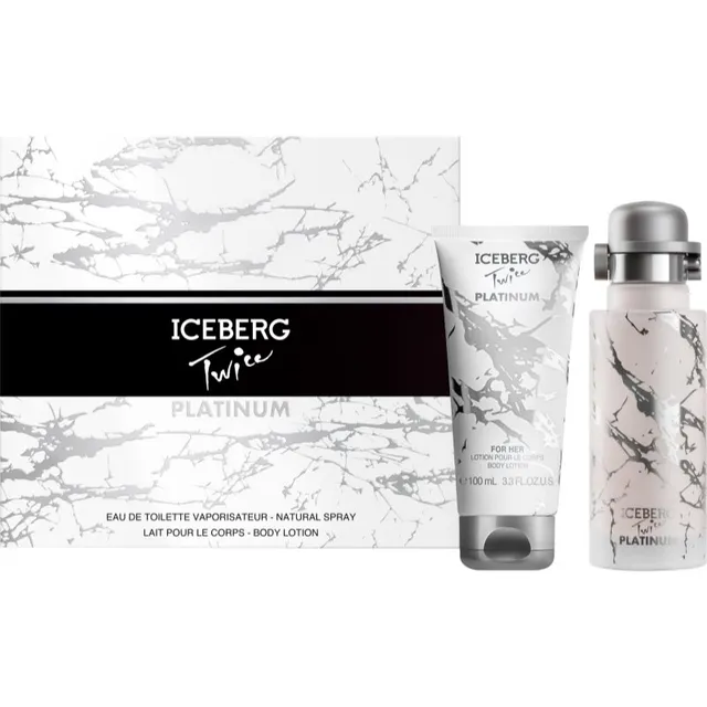Iceberg Twice Platinum Kinkekomplekt naistele 1 tk