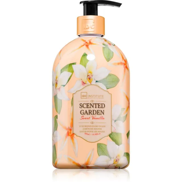 IDC Institute Scented Garden Vanilla Vedelseep kätele 500 ml