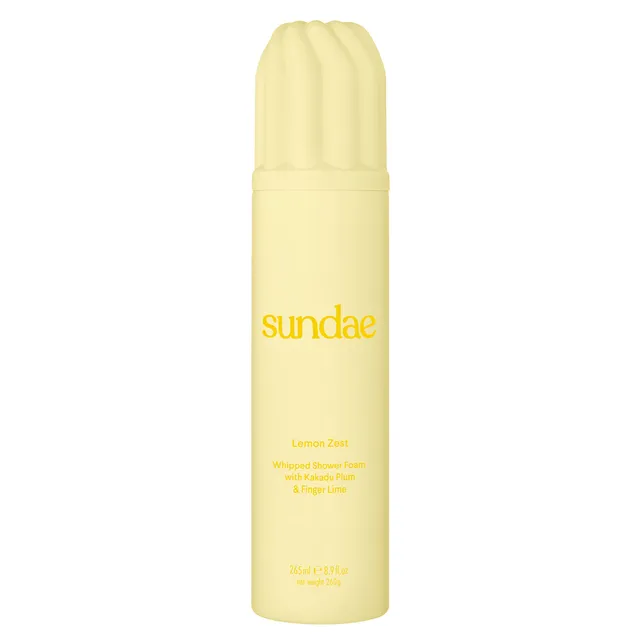 SUNDAE BODY Lemon Zest Whipped Shower Foam 265ml