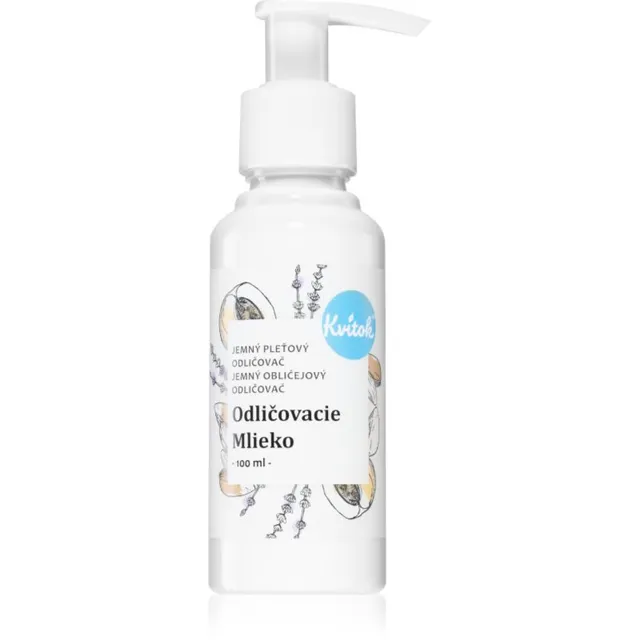 Kvitok Cleansing Milk Õrn meigieemaldusvedelik taimeekstraktiga 100 ml