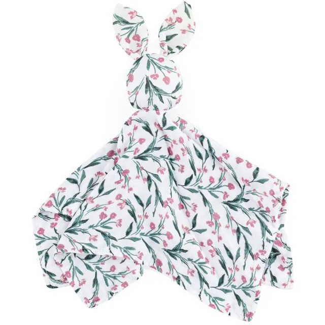 Petite&Mars Hugo Bamboo Comforter une mänguasi Pink Meadow 1 tk