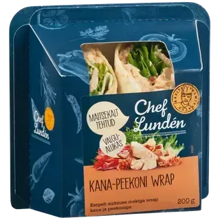 Chef Lunden Kana Peekoni Wrap 200G